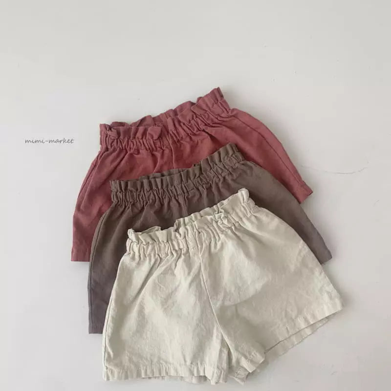 Linen shorts