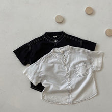 Load image into Gallery viewer, White stitch shirt