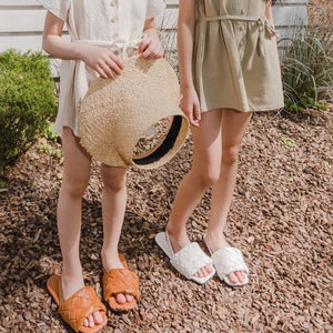 Bottega style sandals