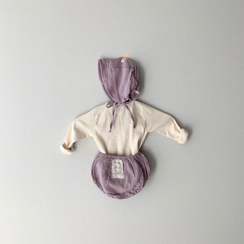 Top, hat and bloomer set