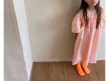 Load image into Gallery viewer, Orange long dress