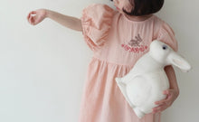 Load image into Gallery viewer, Bunny embroidery Dress