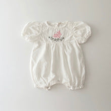 Load image into Gallery viewer, Bunny embroidered bodysuit