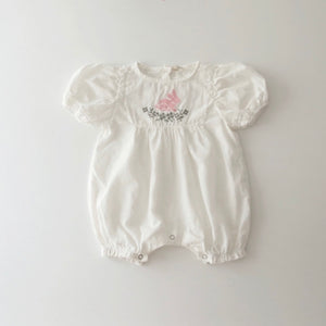 Bunny embroidered bodysuit