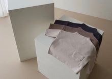 Load image into Gallery viewer, Soft Cotton High Neck Top
