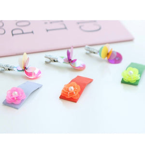 Flower hairpins set of 2