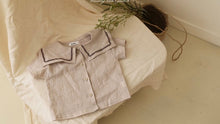 Load image into Gallery viewer, Linen sailor blouse and pants