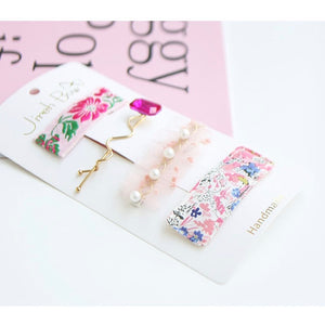 Multi style hairpins set of 4