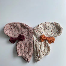 Load image into Gallery viewer, Floral bodysuit with hairband