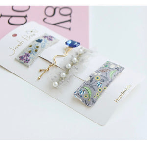 Multi style hairpins set of 4