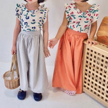 Load image into Gallery viewer, Cherry top + wide pants