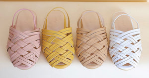 Crisscross sandals