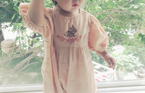 Bunny embroidered bodysuit