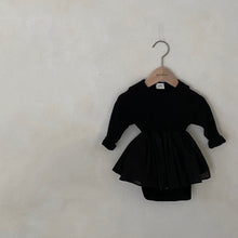 Load image into Gallery viewer, Baby Ribber Frill Dress