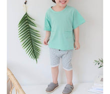 Load image into Gallery viewer, Turquoise top and dots pants