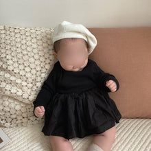 Load image into Gallery viewer, Baby Ribber Frill Dress