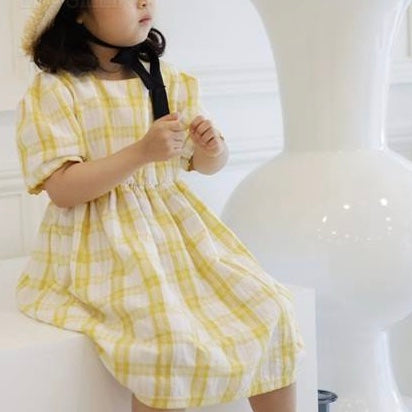 Check soft dress