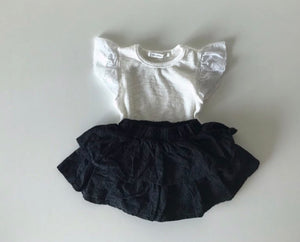 Frill top + skirt