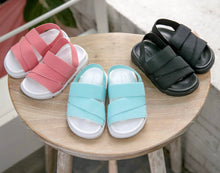 Load image into Gallery viewer, Black strap sandals