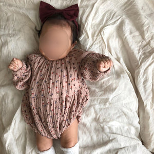 Floral bodysuit with hairband