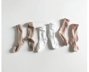 3 color socks set