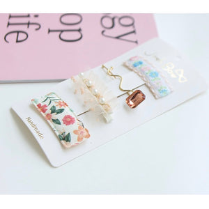Multi style hairpins set of 4