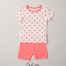 Load image into Gallery viewer, Pink heart pajamas