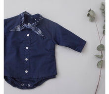 Load image into Gallery viewer, Babysuit with scarf
