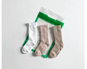 3 color socks set