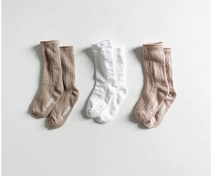 3 color socks set