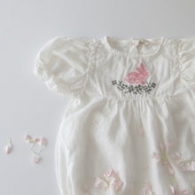 Load image into Gallery viewer, Bunny embroidered bodysuit