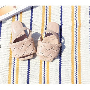 Bottega style sandals