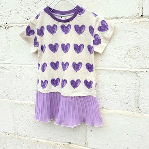 Purple Heart dress