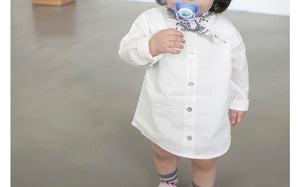 Babysuit with scarf