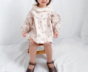 Floral Ruffled Blouse