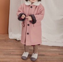 Load image into Gallery viewer, Pink Warm Long Coat