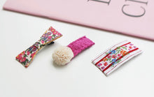 Load image into Gallery viewer, Flowers hairpins set of 3
