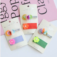 Load image into Gallery viewer, Flower hairpins set of 2