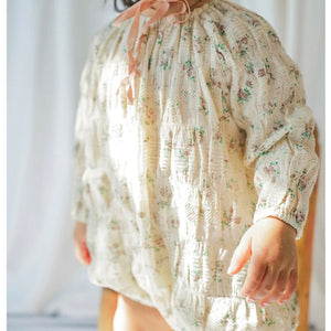 Print flower babysuit