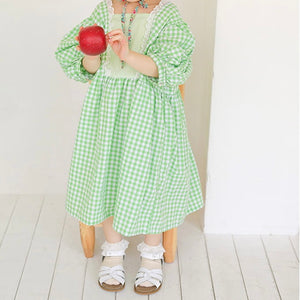 Check dress “3-4 years”