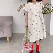 Load image into Gallery viewer, Flowers dress “7-8 years”