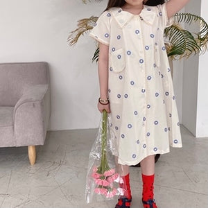 Flowers dress “7-8 years”