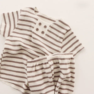 Stripped top bottom set
