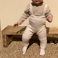 Load image into Gallery viewer, Turtleneck top + suspender pants
