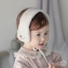 Load image into Gallery viewer, Chloe floral collar dress with earmuffs
