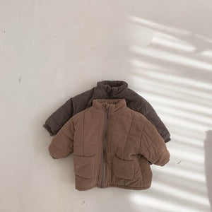 Brown padding jacket