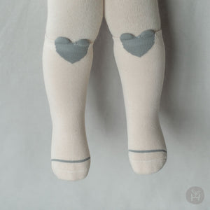 Heart knee socks