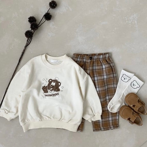 Bear top pants set