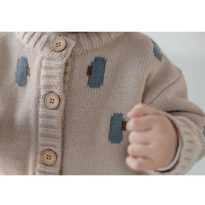 Pierre knit cardigan + pants