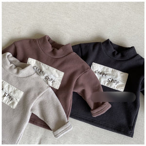 Crepe shop top